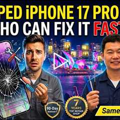 Dropped iPhone 17 Pro Max Screen Repairs: Who Can Fix It During Vivid 2026 in Sydney CBD?